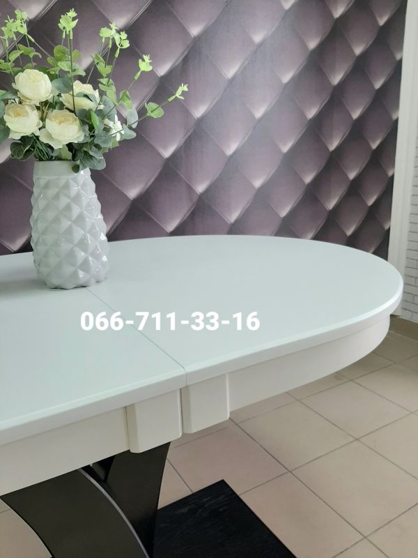 Стіл ТЕХАС білий / венге