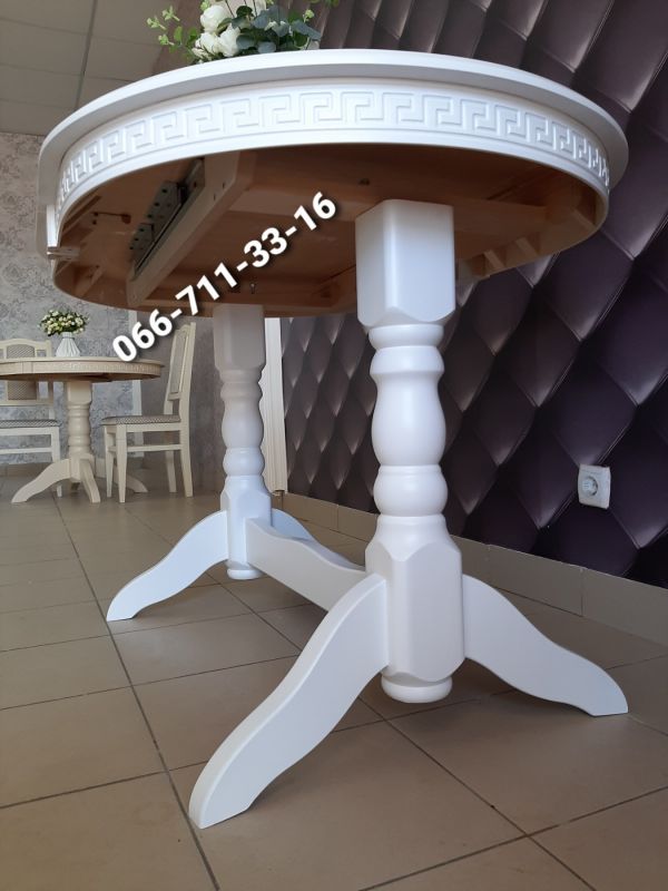 Стіл КАРПАТИ / білий