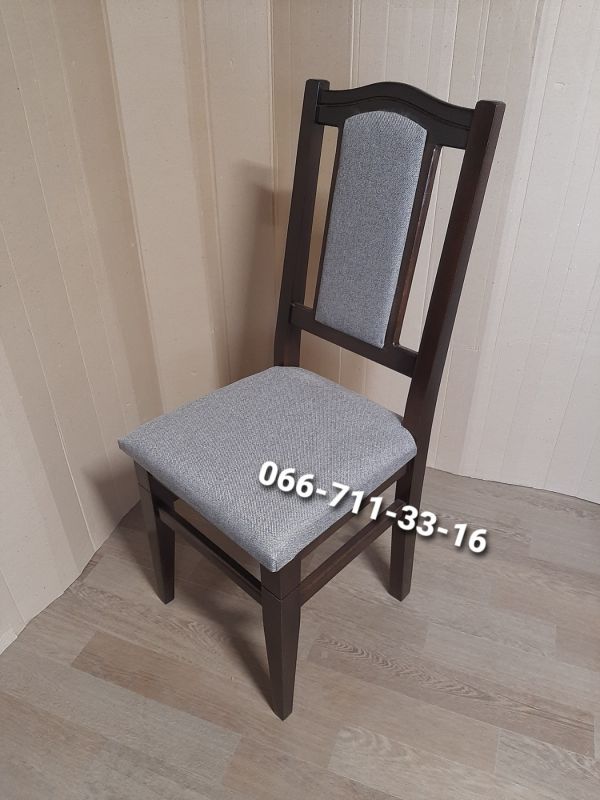 Стілець ФАРАОН / горіх темний / Ультратекс-10