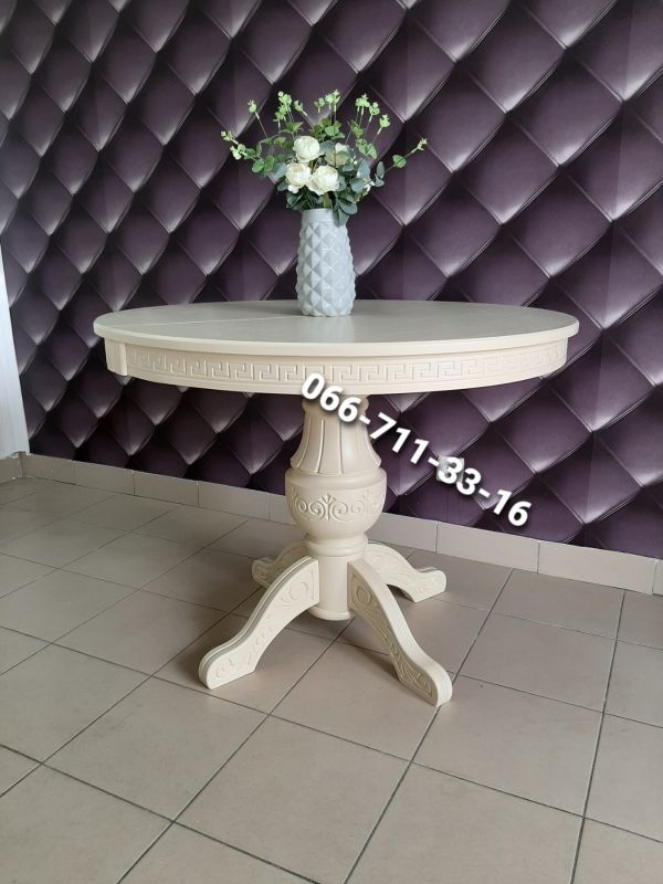 Стіл ПАЛЕРМО / слонова кістка