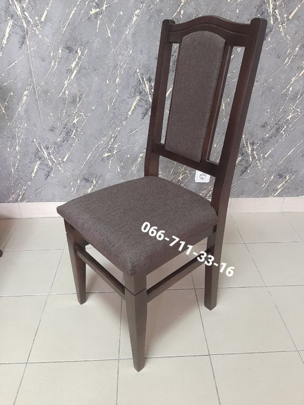 Стілець ФАРАОН / горіх темний / Ультратекс-7