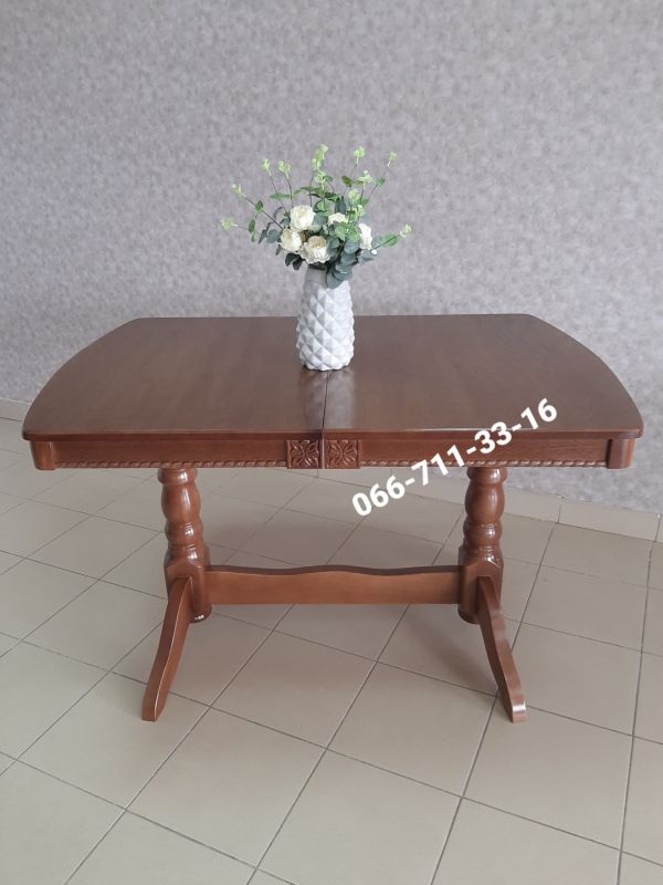 Стіл ЛЕО / горіх світлий