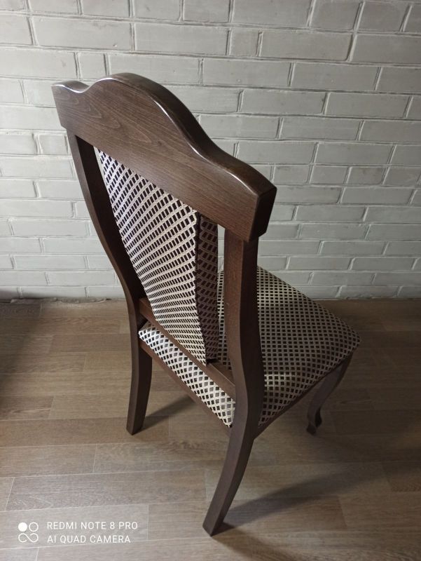 Стілець ГЛОРІЯ / горіх темний / Ромб Темний