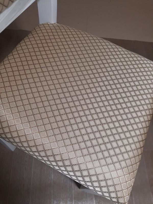 Стілець ФАРАОН / білий / Ромб pln-2