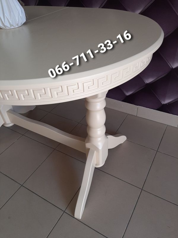 Стіл КАРПАТИ / слонова кістка