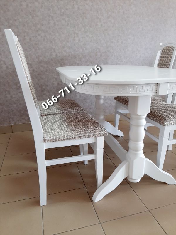 Обідній комплект ГОВЕРЛА / білий / Каліфорнія