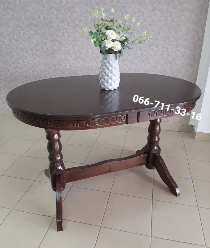 Стіл КАРПАТИ / горіх темний