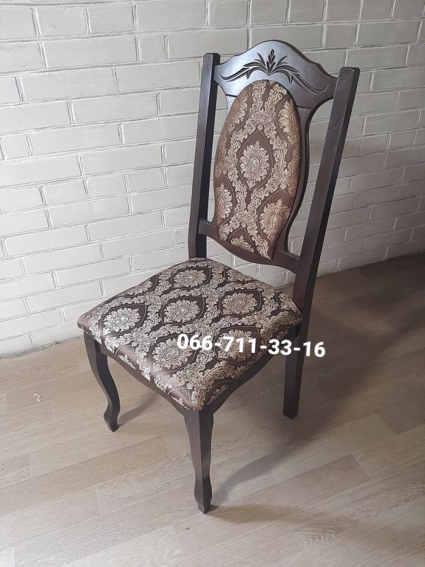 Стілець СЕНАТОР / горіх темний / Рояль V-3