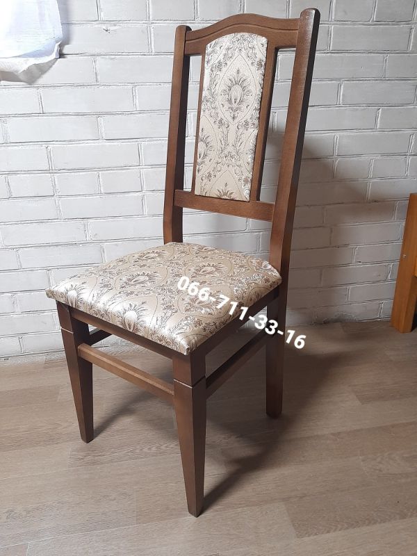 Стілець ФАРАОН / горіх світлий / Рояль v-1