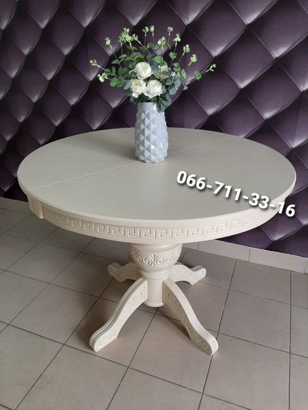 Стіл ПАЛЕРМО / слонова кістка