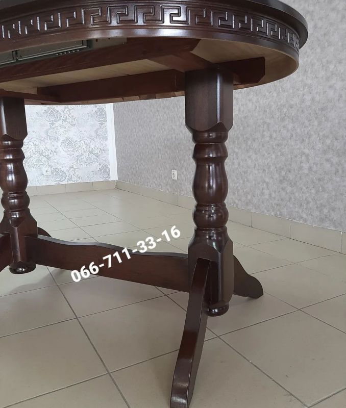 Стіл КАРПАТИ / горіх темний