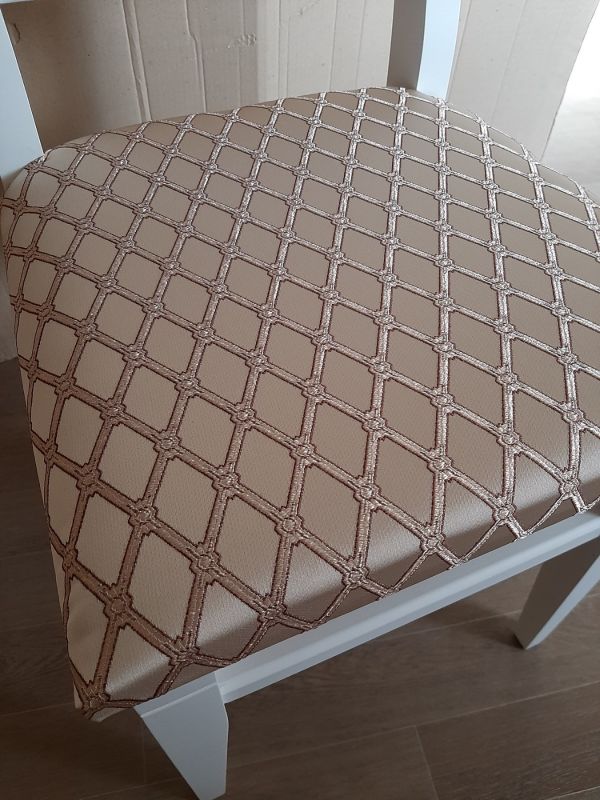 Стілець ФАРАОН / білий / Ромб Крупний