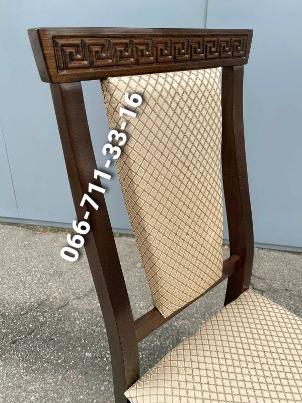 Стілець ВЕРСАЧЕ / горіх темний / Ромб pln-2