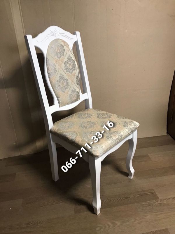 Стілець СЕНАТОР / білий / Джангл