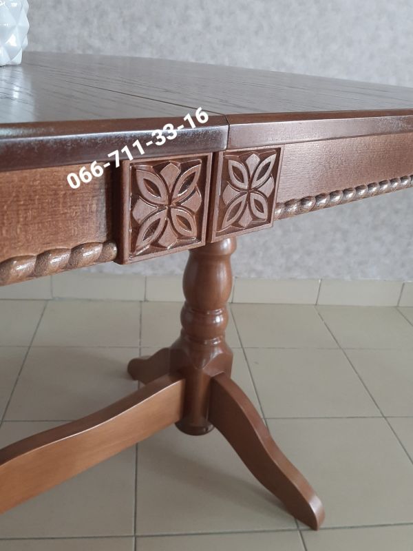 Стіл ЛЕО / горіх світлий