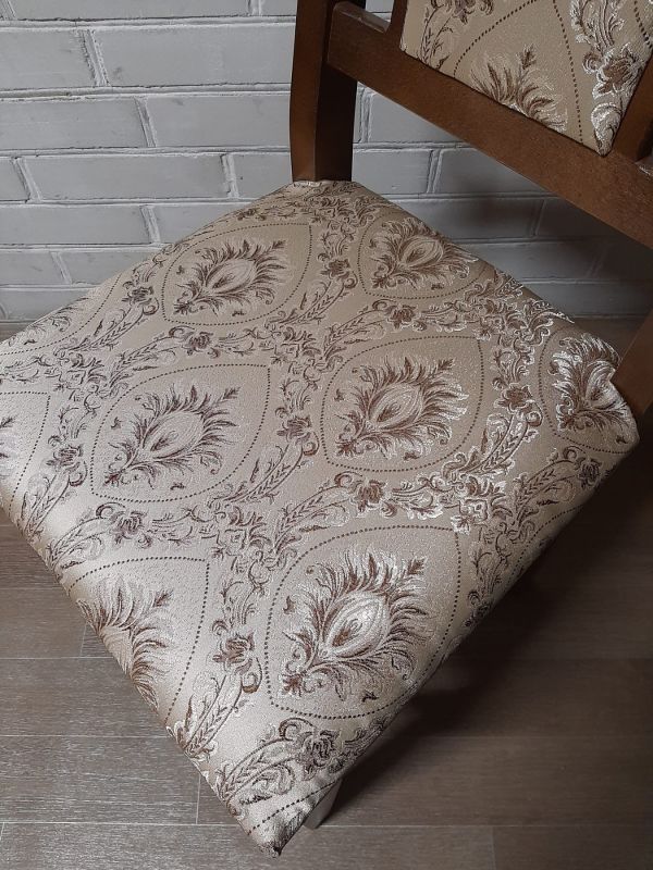 Стілець ФАРАОН / горіх світлий / Рояль v-1