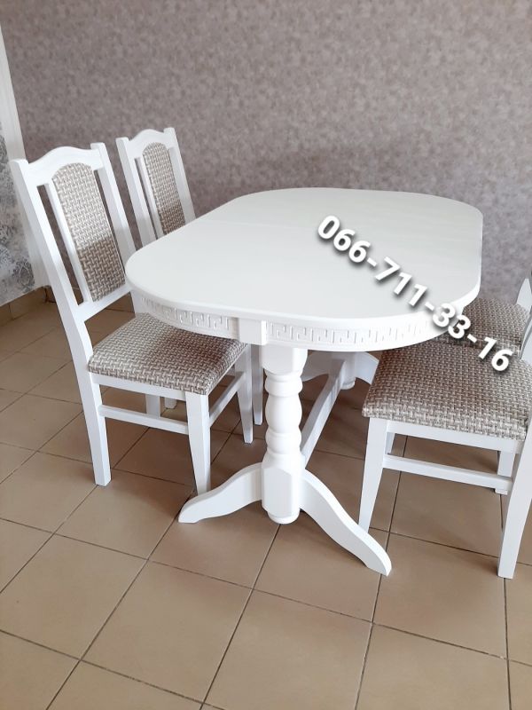 Обідній комплект ГОВЕРЛА / білий / Каліфорнія