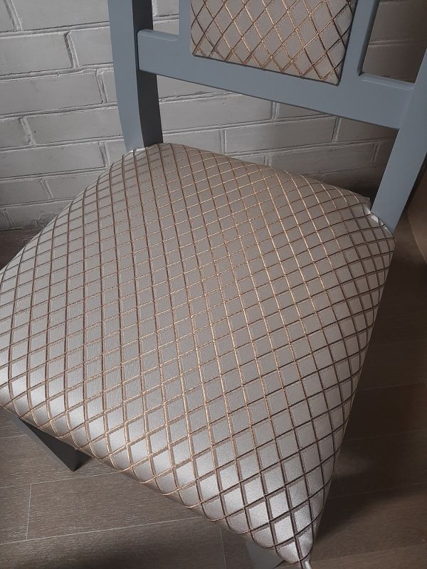 Стілець ФАРАОН / сірий-7045 / Вена Ромб Сірий