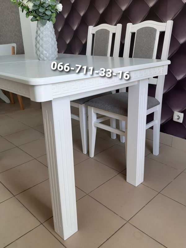 Стіл ЄВРОПА / білий