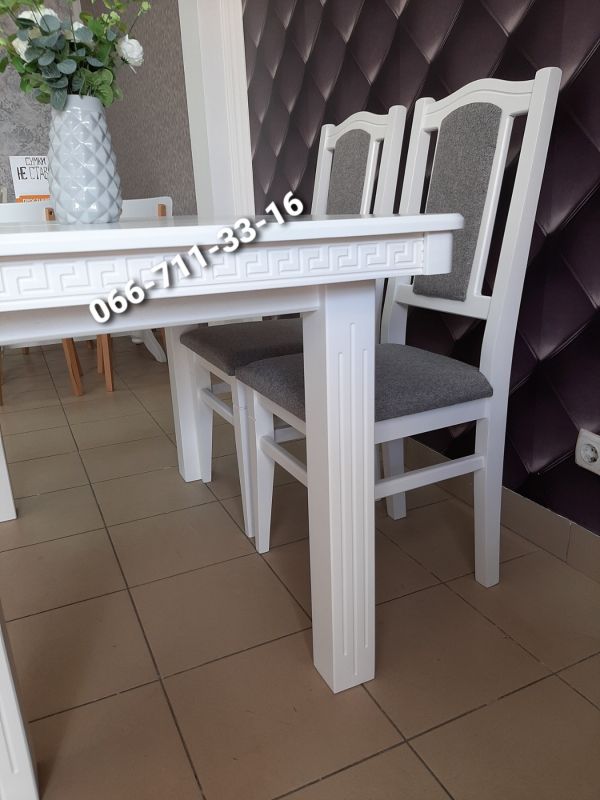 Стіл ЄВРОПА / білий