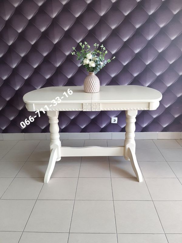 Стіл ЛЕО / слонова кістка