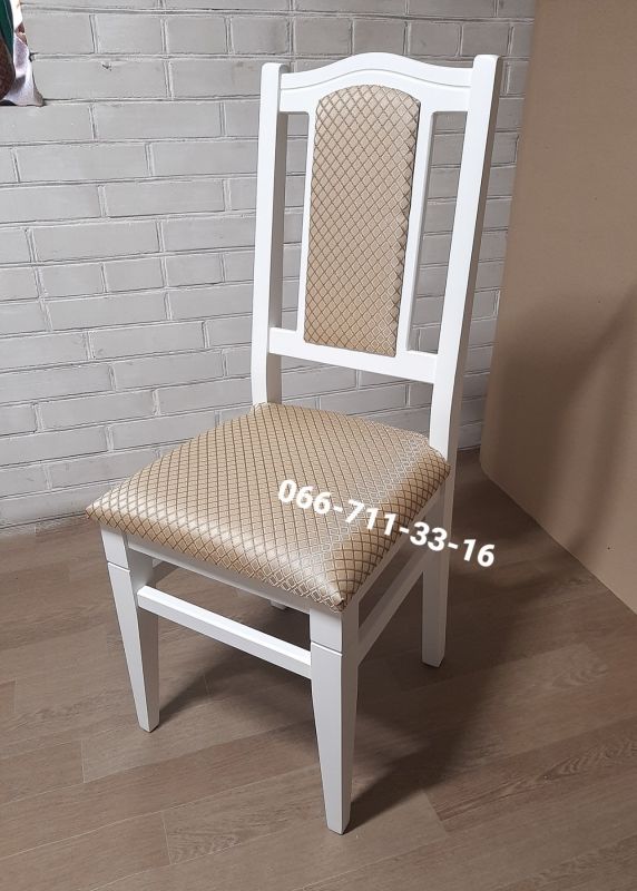 Стілець ФАРАОН / білий / Ромб pln-2