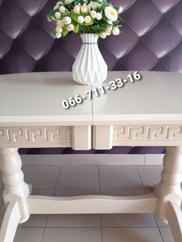 Стіл КАРПАТИ / слонова кістка