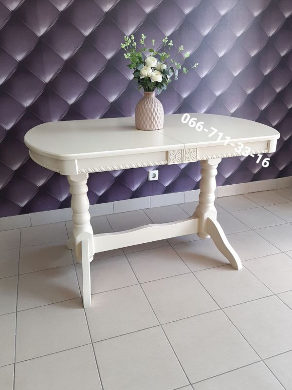 Стіл ЛЕО / слонова кістка