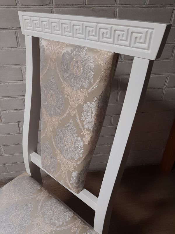 Стілець ВЕРСАЧЕ / білий / Джангл