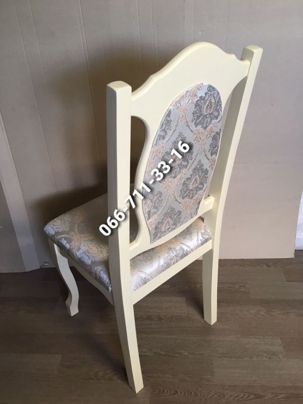 Стілець СЕНАТОР / слонова кістка / Джангл