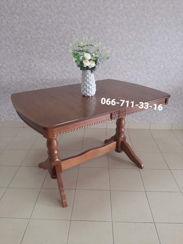 Стіл ЛЕО / горіх світлий