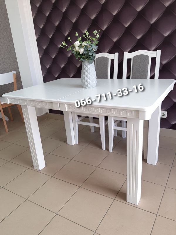 Стіл ЄВРОПА / білий