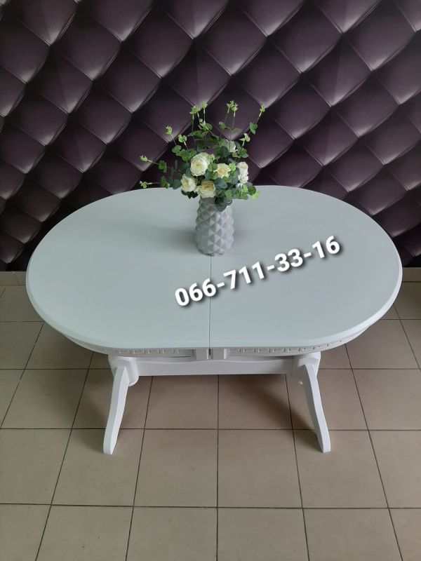 Стіл КАРПАТИ / білий