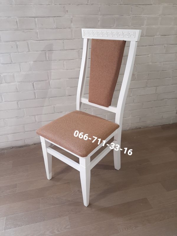 Стілець ВЕРСАЧЕ / білий / Ультратекс-3