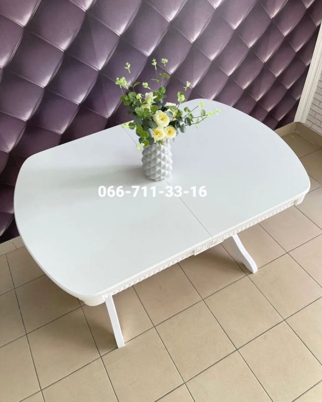 Стіл ЛЕО / білий