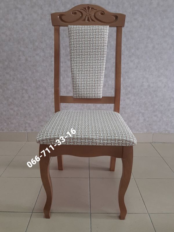 Стілець ГЛОРІЯ / горіх світлий / Каліфорнія