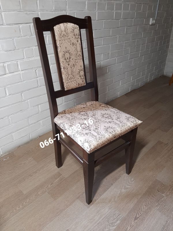 Стілець ФАРАОН / горіх темний / Рояль v-1