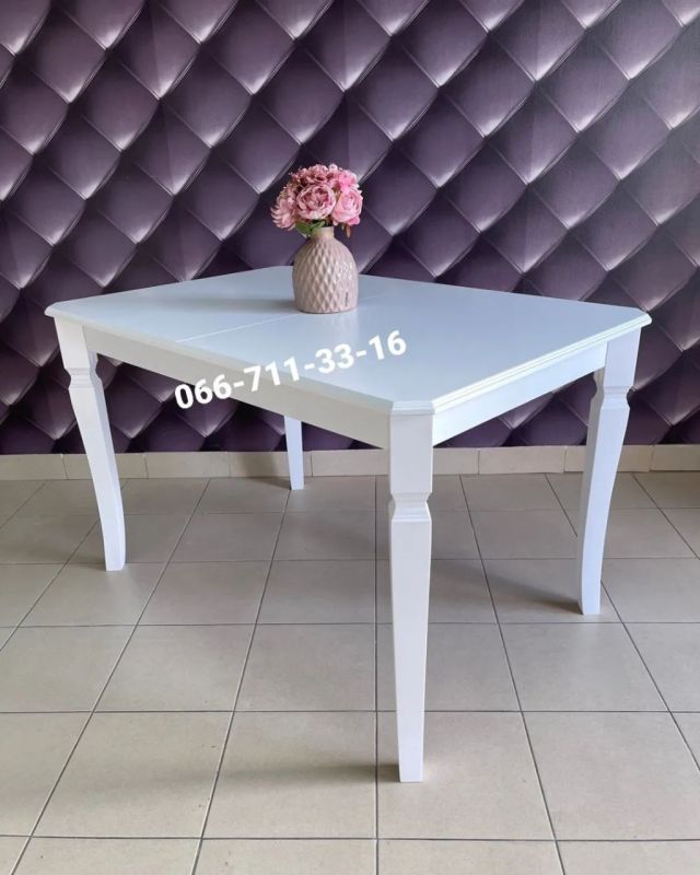 Стіл ПРАГА / білий