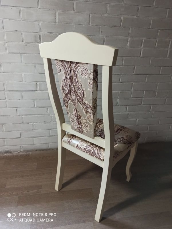 Стілець ГЛОРІЯ / слонова кістка/ Шалімар