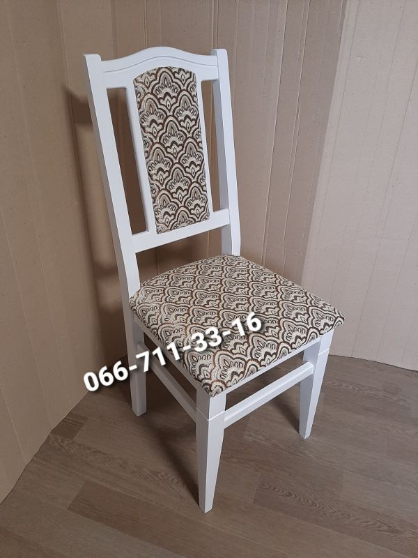 Стілець ФАРАОН / білий / Мідія Беж