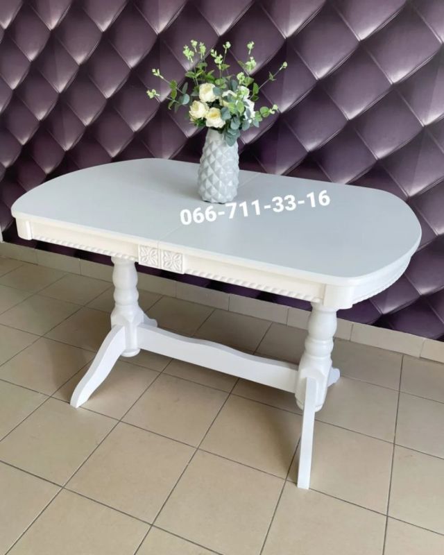 Стіл ЛЕО / білий