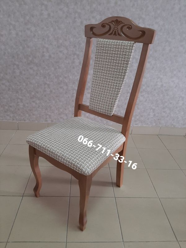 Стілець ГЛОРІЯ / горіх світлий / Каліфорнія