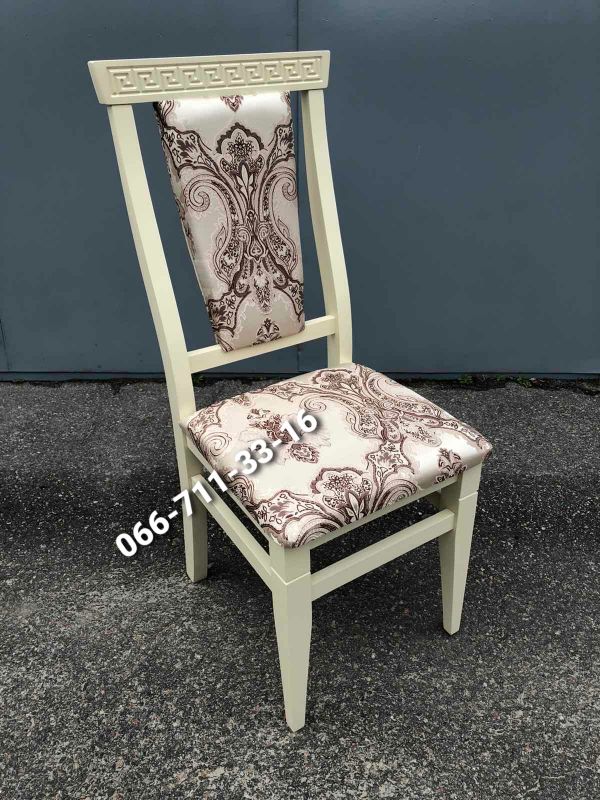 Стілець ВЕРСАЧЕ / слонова кістка / Шалімар