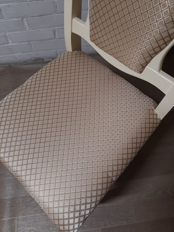 Стільчики СЕНАТОР / слонова кість / Ромб pln-2