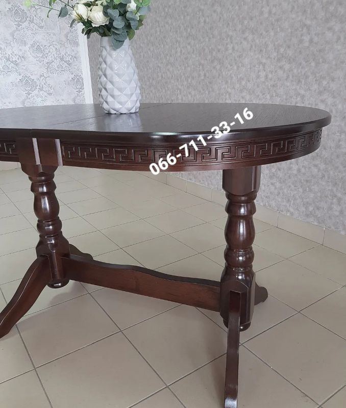 Стіл КАРПАТИ / горіх темний