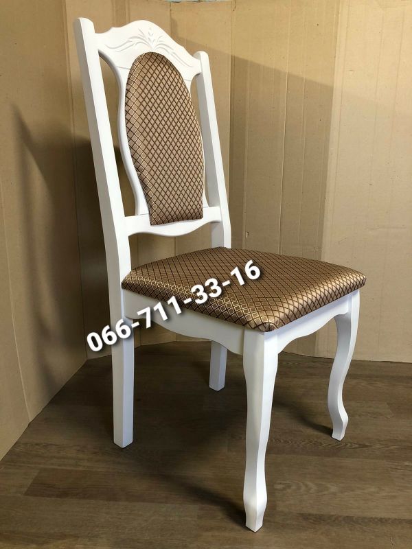 Стілець СЕНАТОР / білий / Ромб pln-3