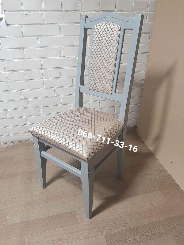 Стілець ФАРАОН / сірий-7045 / Вена Ромб Сірий