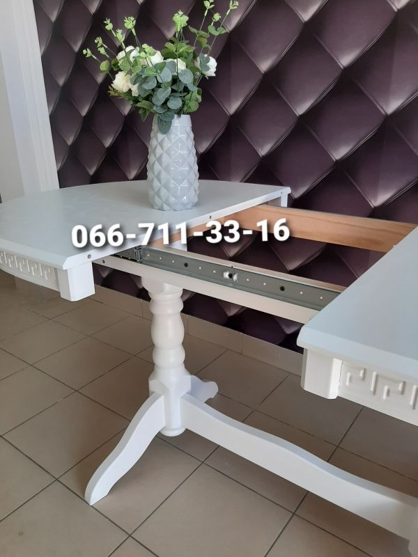 Стіл КАРПАТИ / білий