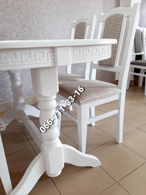 Обідній комплект ГОВЕРЛА / білий / Каліфорнія