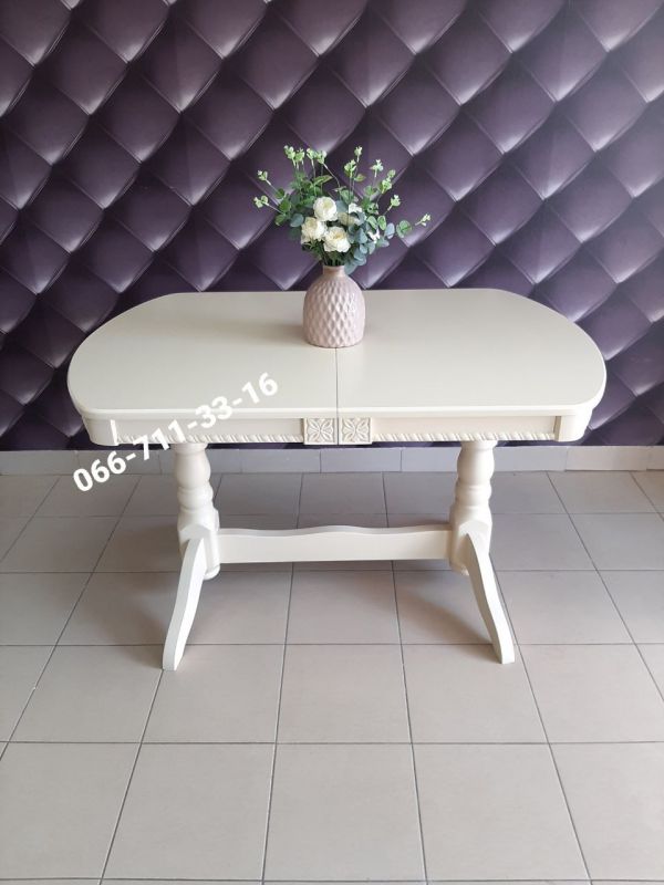 Стіл ЛЕО / слонова кістка